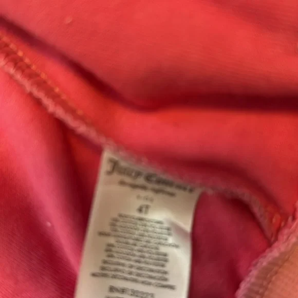 NWT Juicy Couture Toddler Girls Pink Tie-Dye Hoodie and Joggers Set - Picture 4 of 9